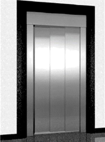 SS 3 Panel Telescopic Auto Door
