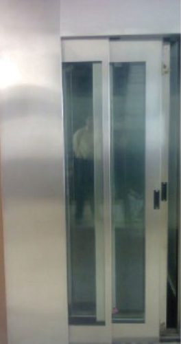 SS Telescopic Big Vision Manual Door